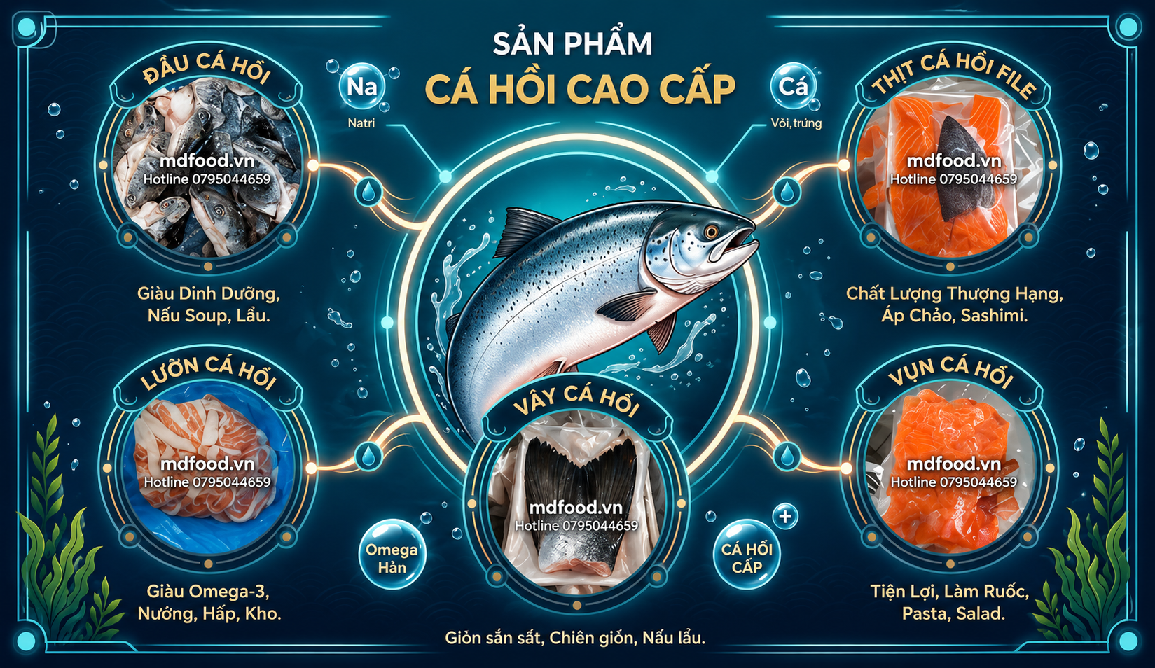 Cá hồi cao cấp